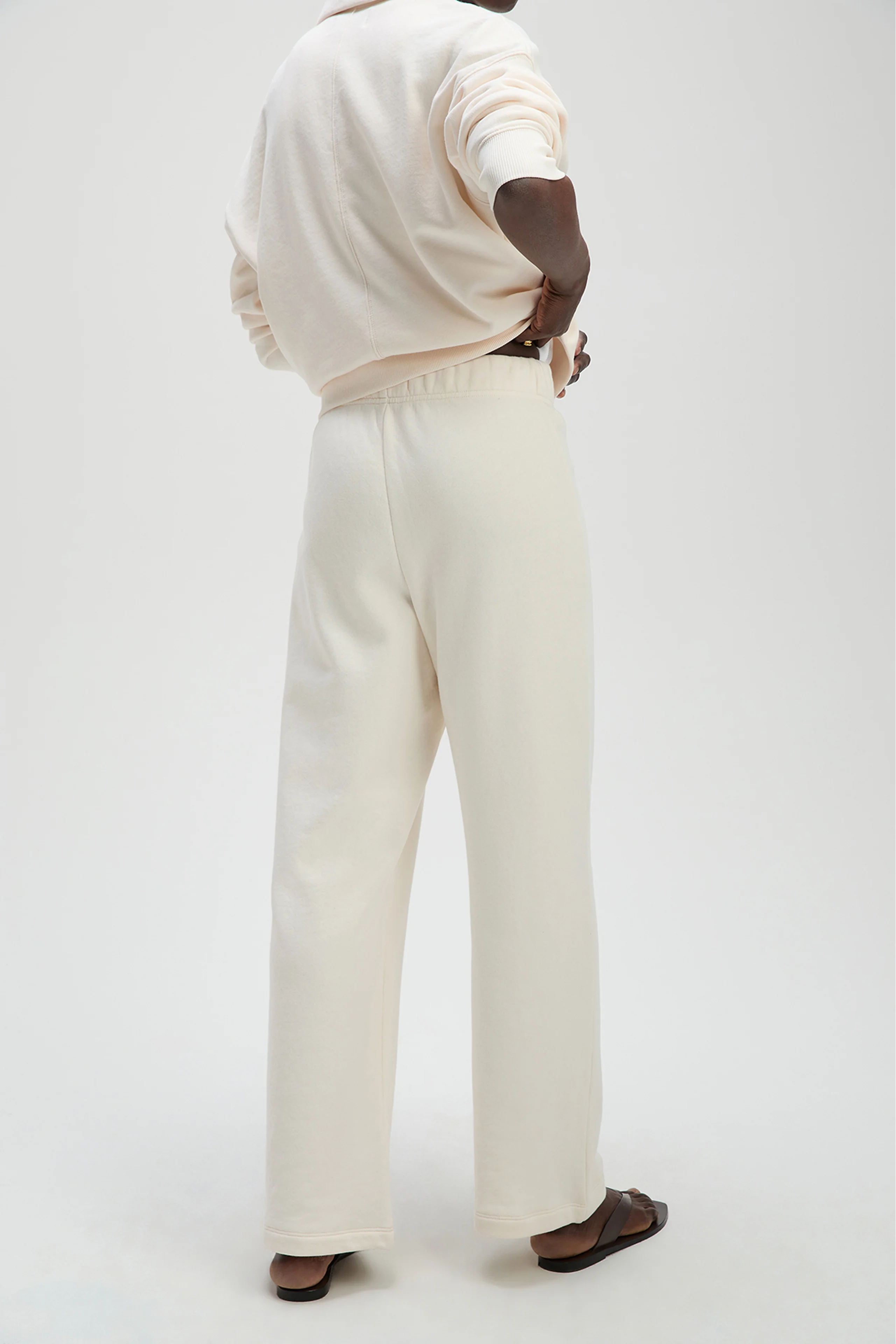 The Everyday Sweatpant in Cream - Image 6