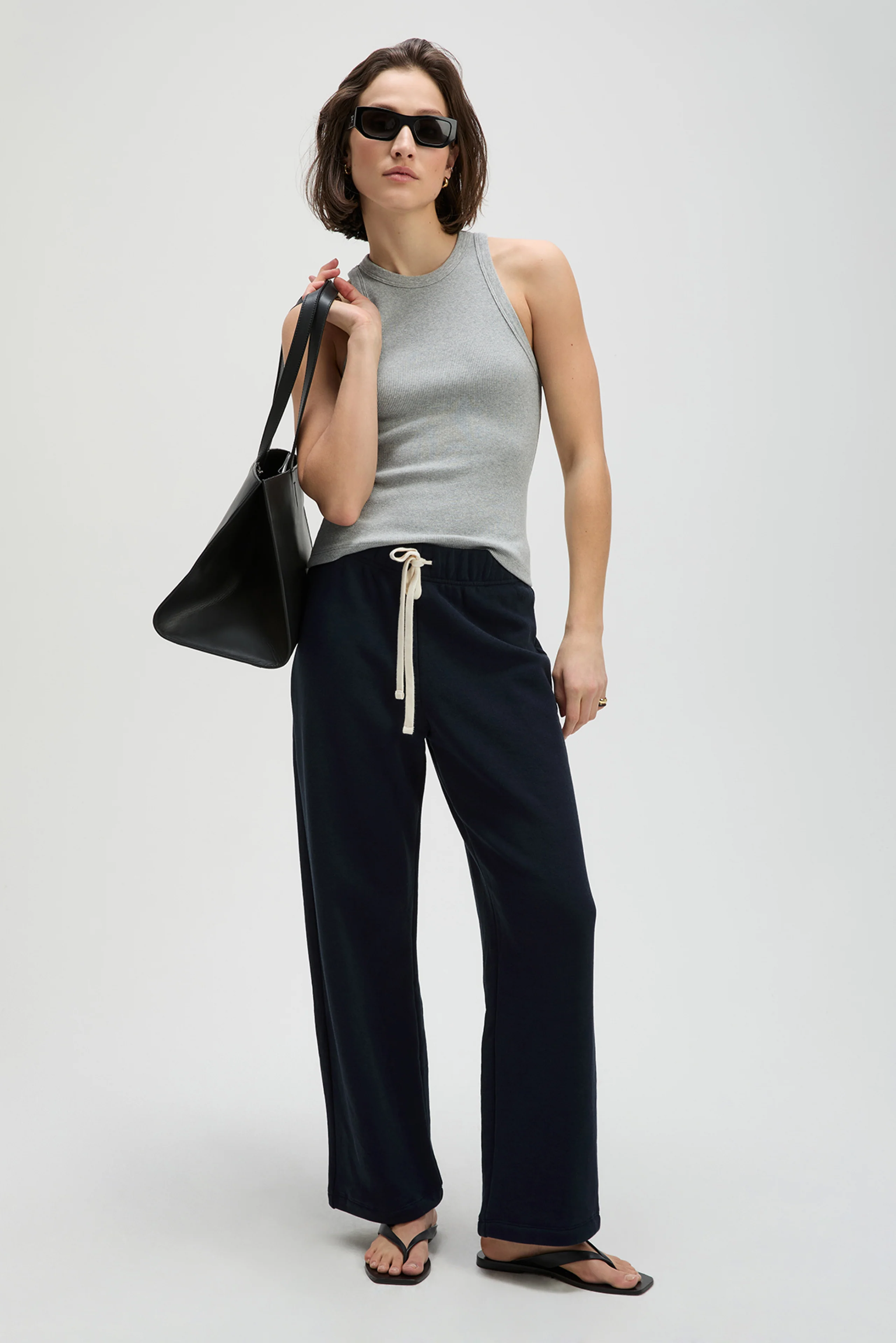 The Everyday Sweatpant in Navy - Image 3