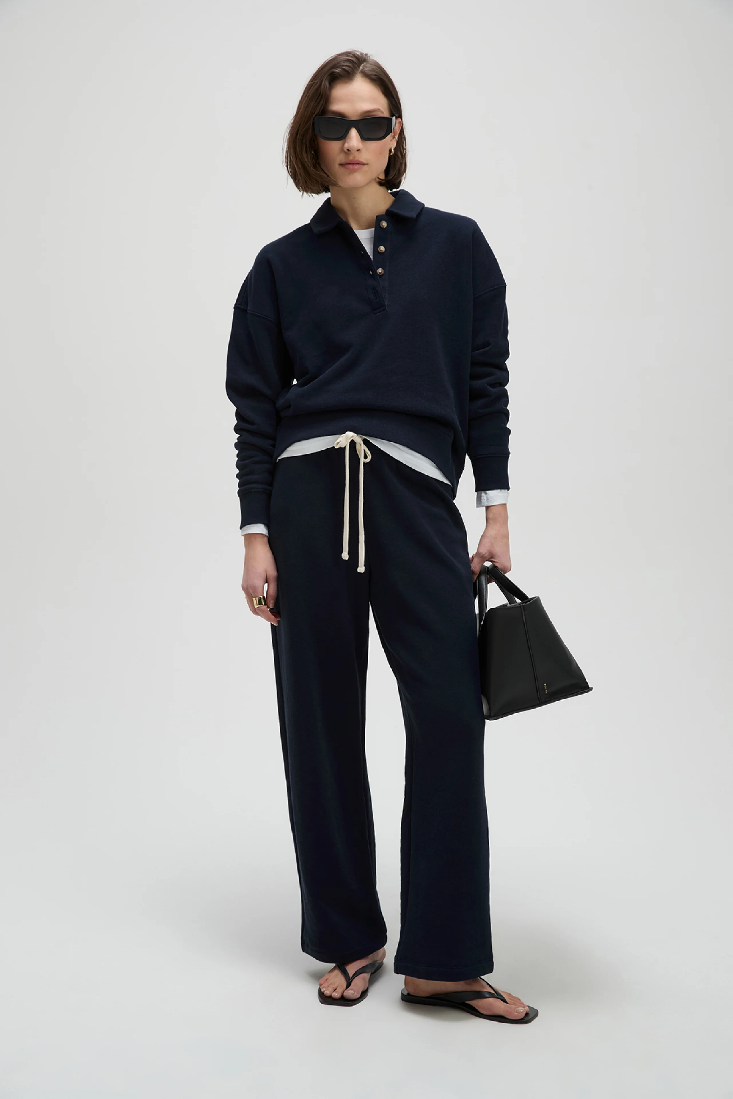 The Everyday Sweatpant in Navy - Image 5