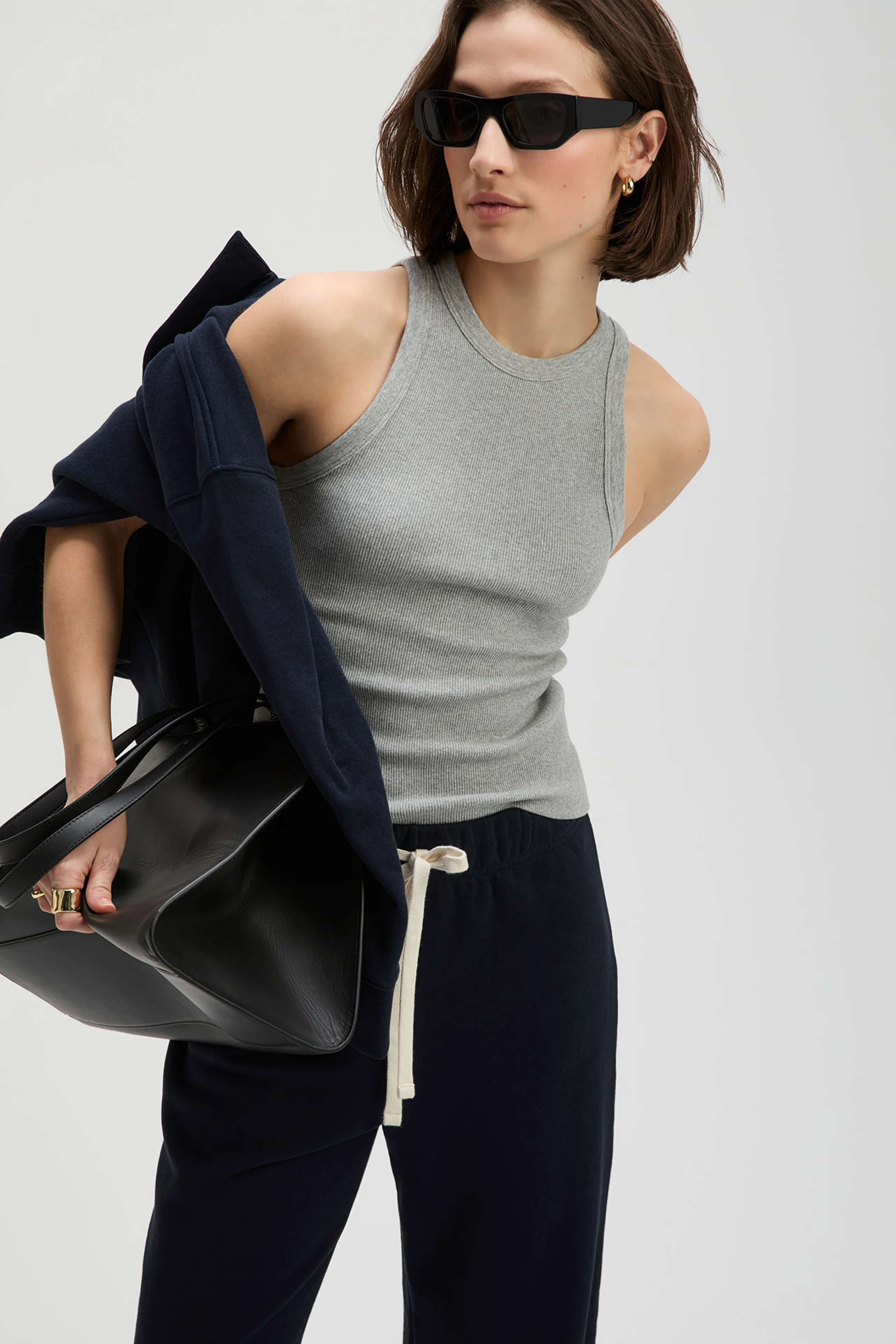 The Everyday Sweatpant in Navy - Image 6