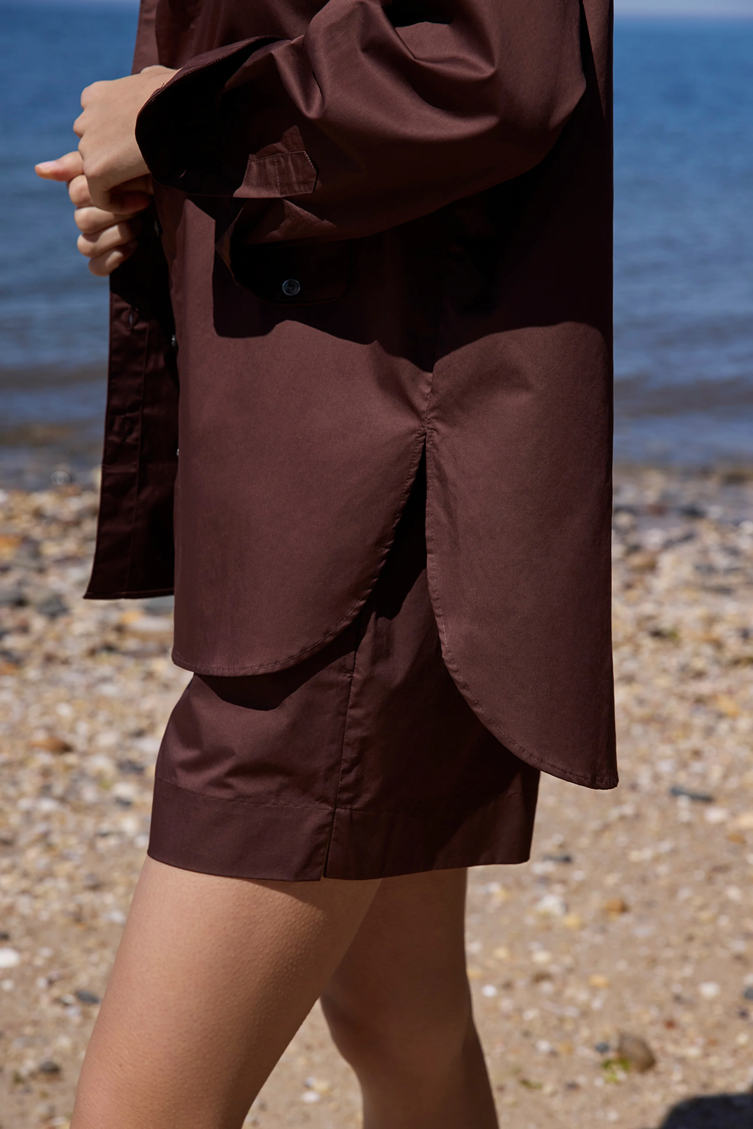The Everything Shirt in Chocolate - Image 6