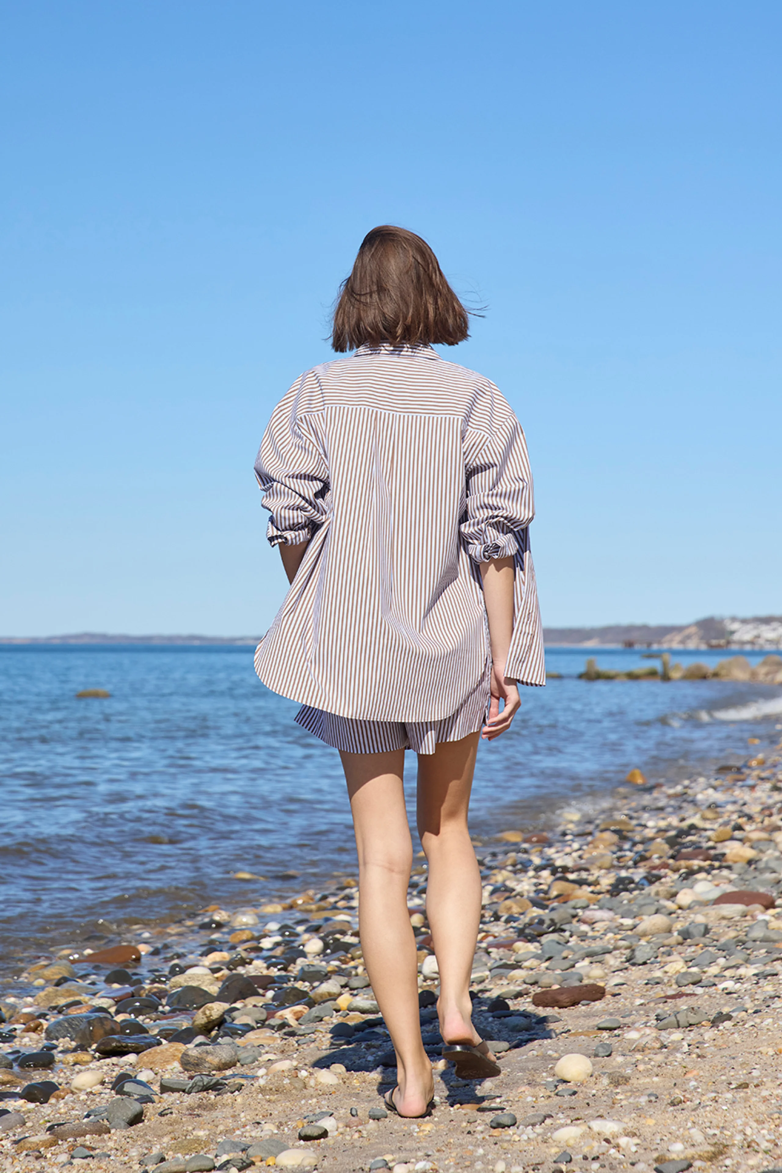 The Everything Shirt in Desert Stripe - Image 6