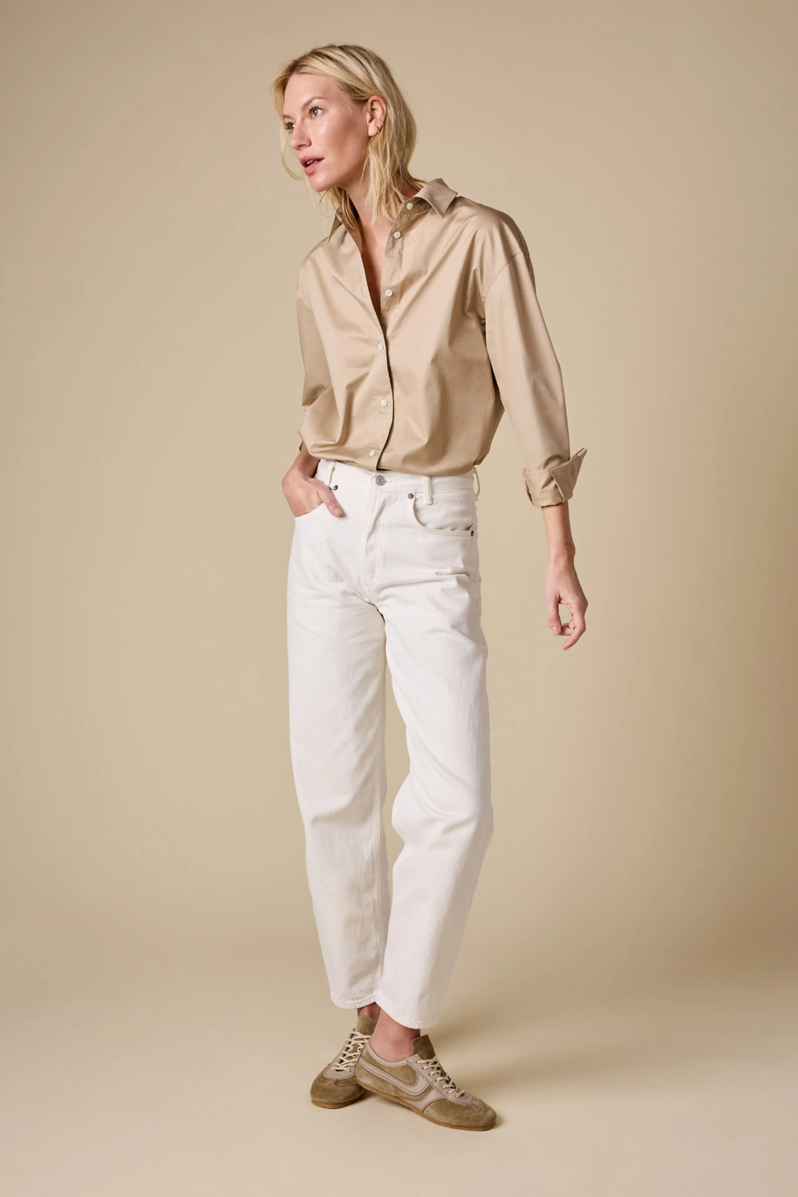 The Everything Shirt in Fawn - Image 6