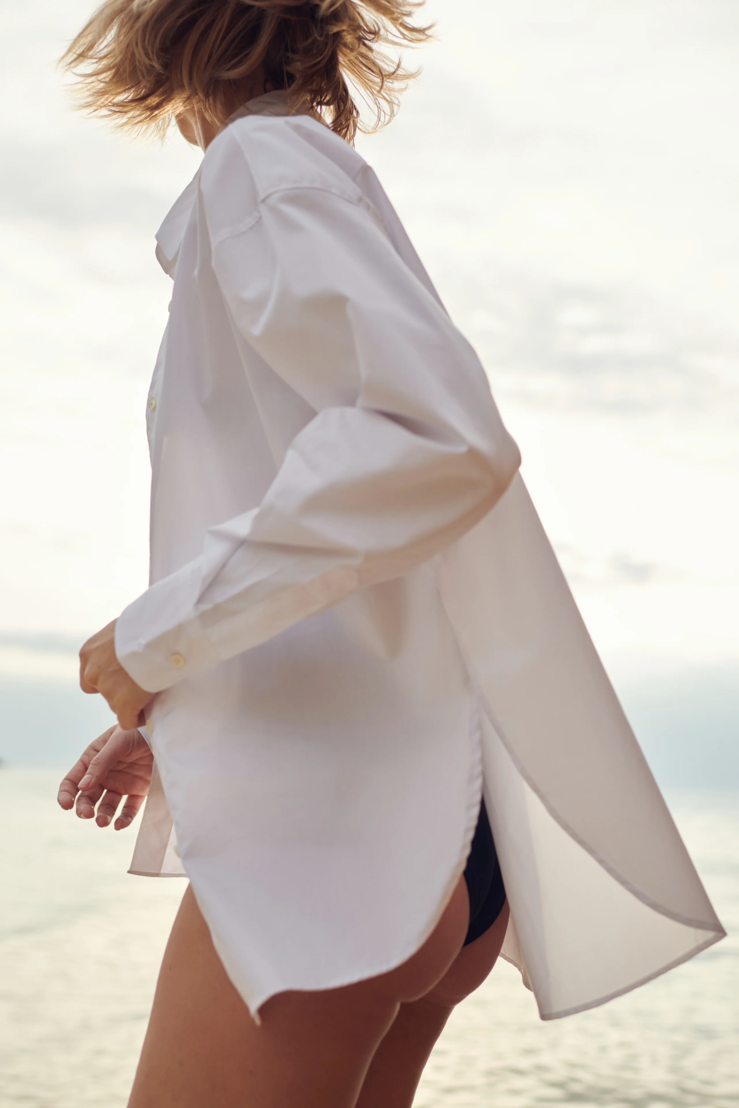 The Everything Shirt in White - Image 3