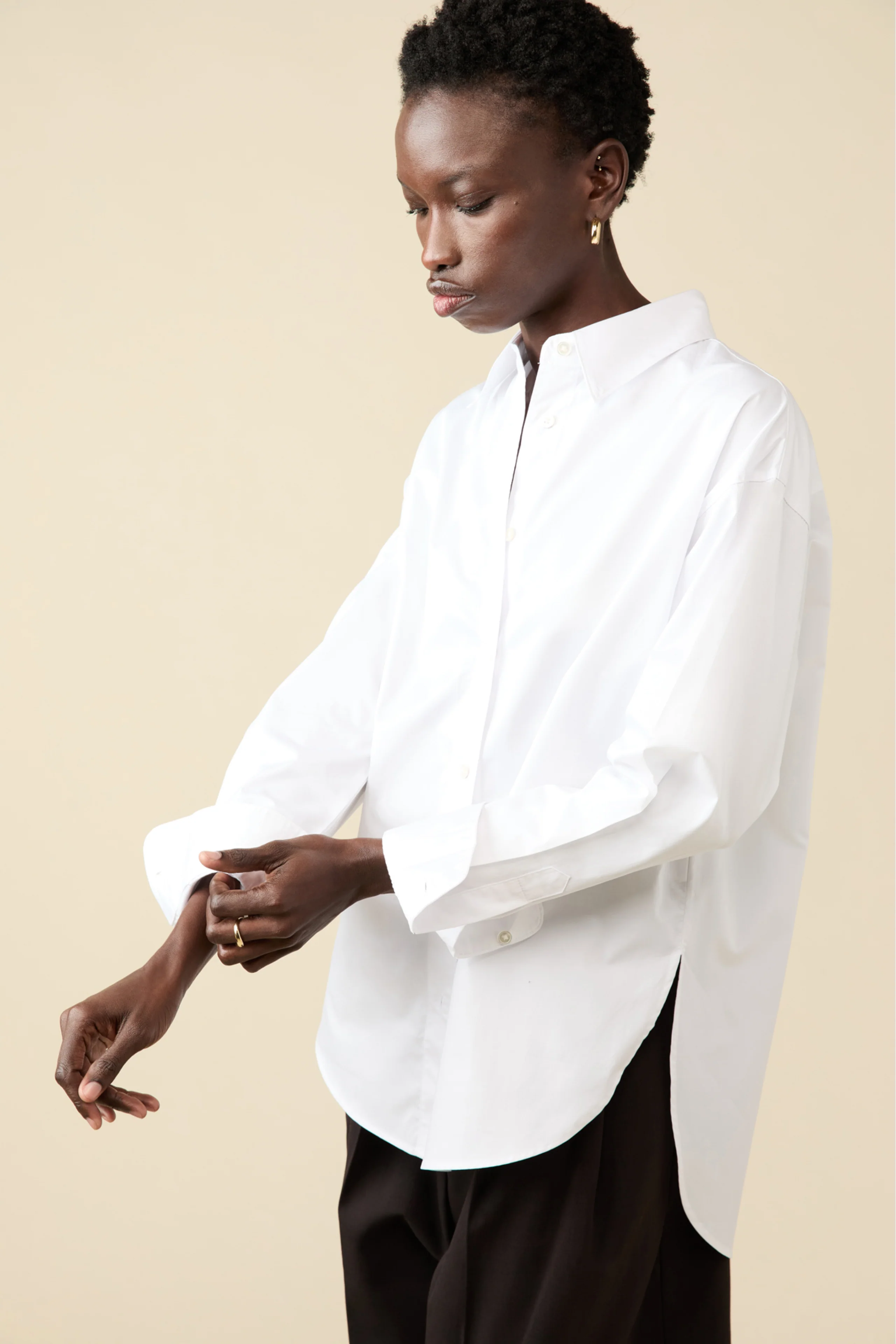 The Everything Shirt in White - Image 5