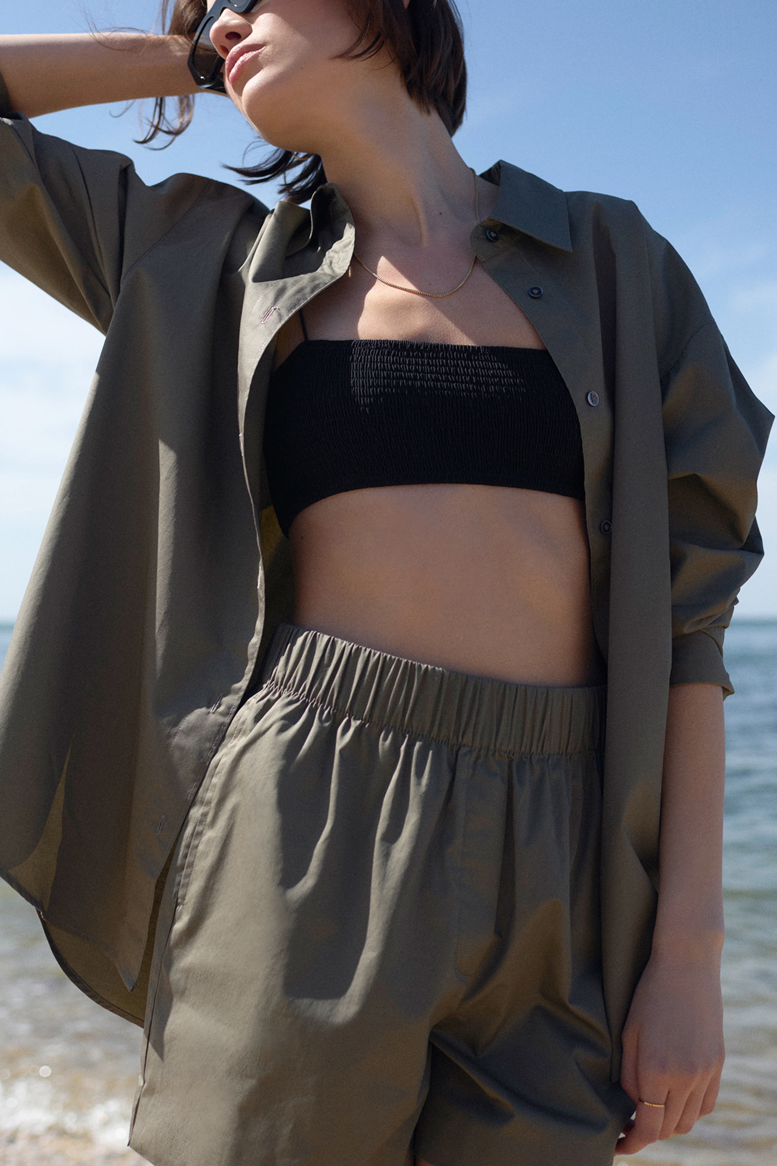 The Everything Short in Olive - Image 3