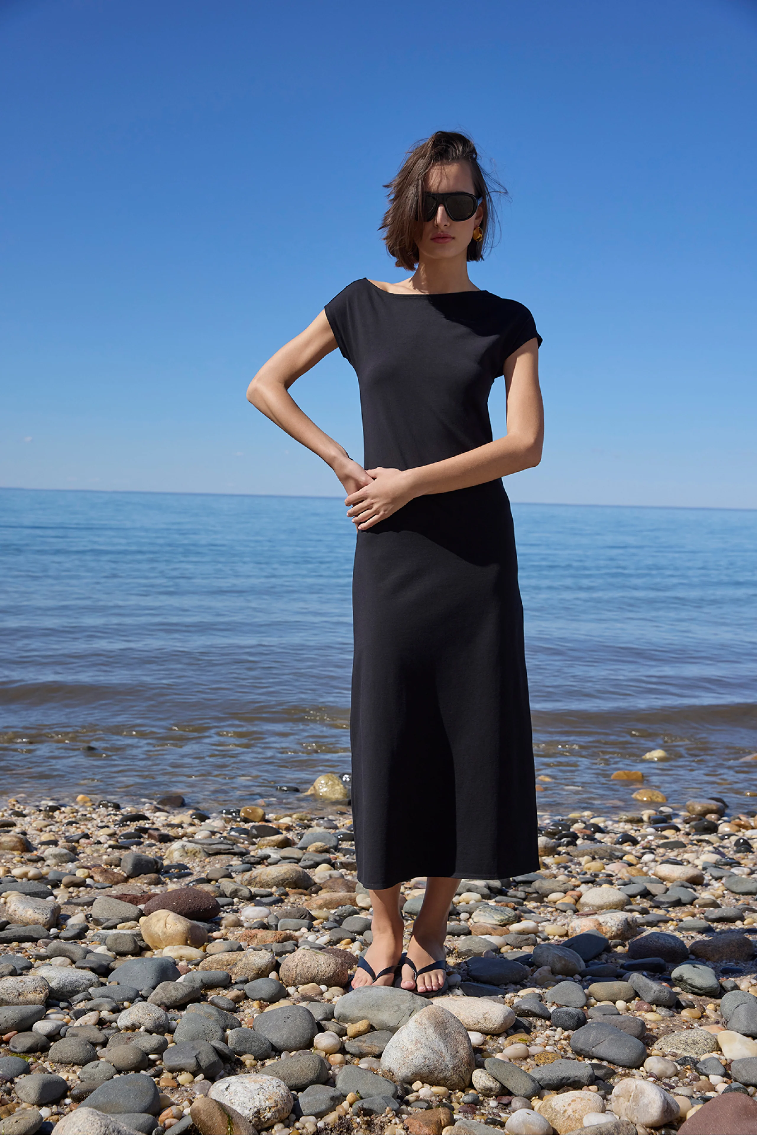The Studio Dress in Black - Image 4