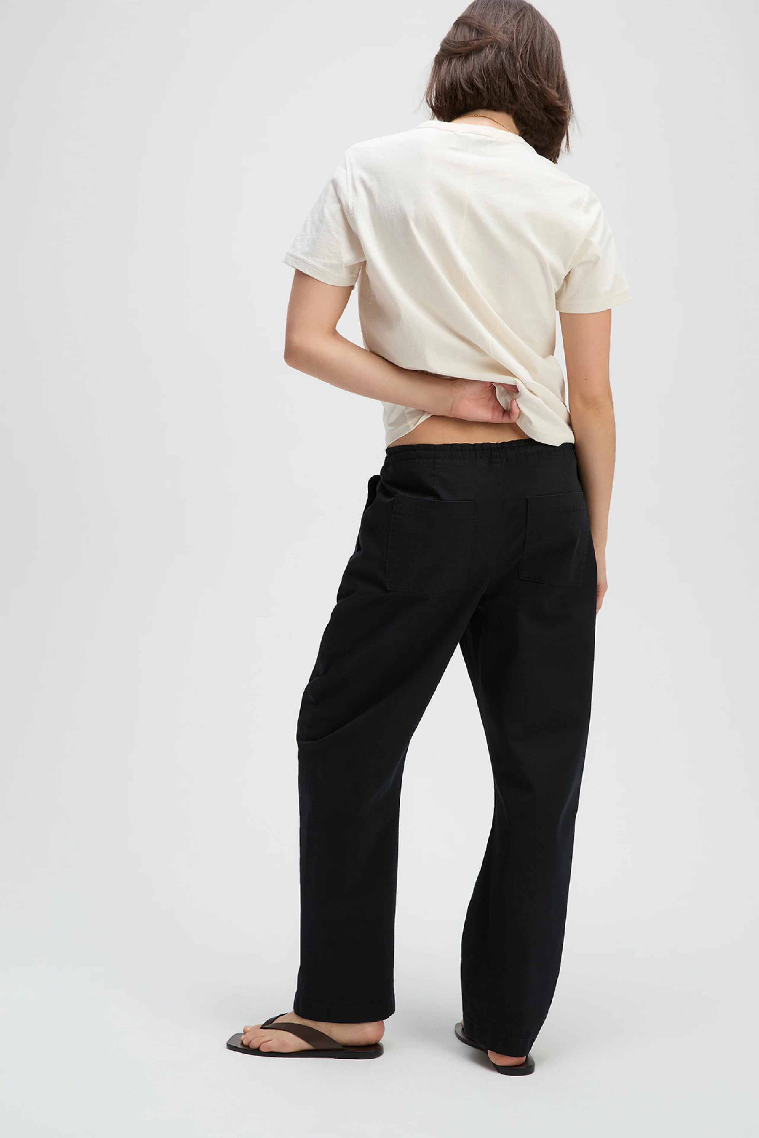 The Iconically Soft Perfect Tee In Cream - Image 6