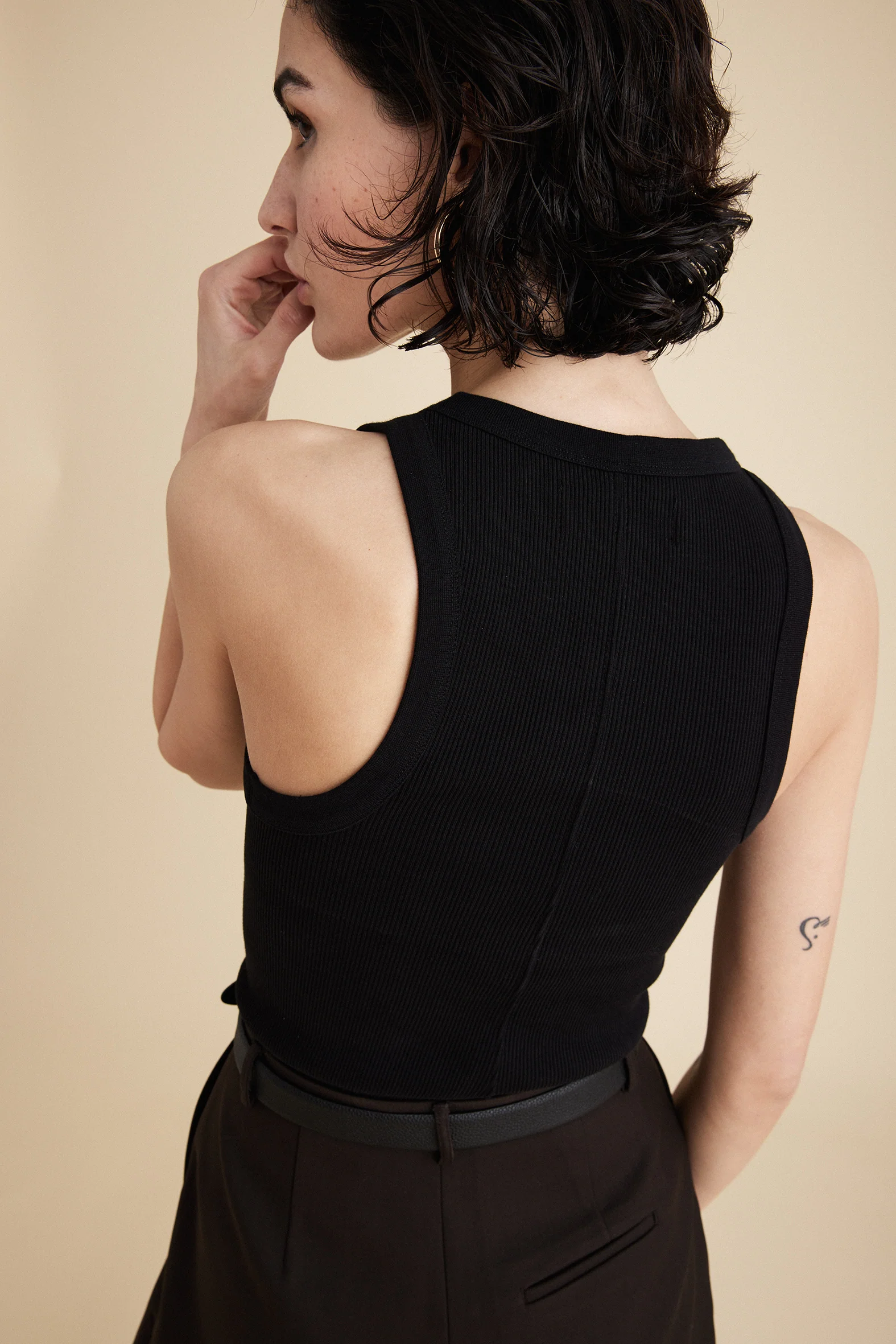 The Not So Basic Tank in Black - Image 6