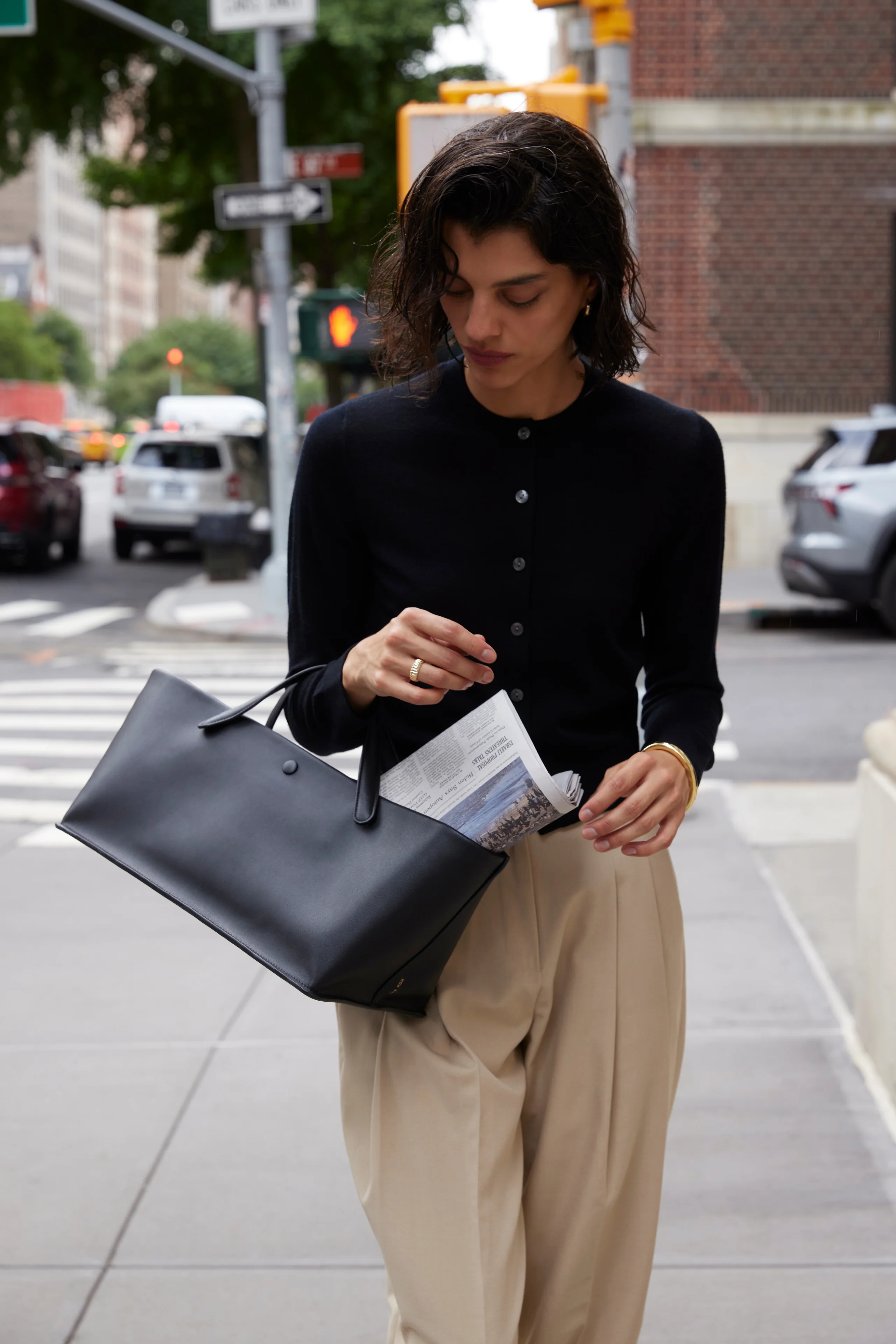 The Refined Cardi in Black - Image 5