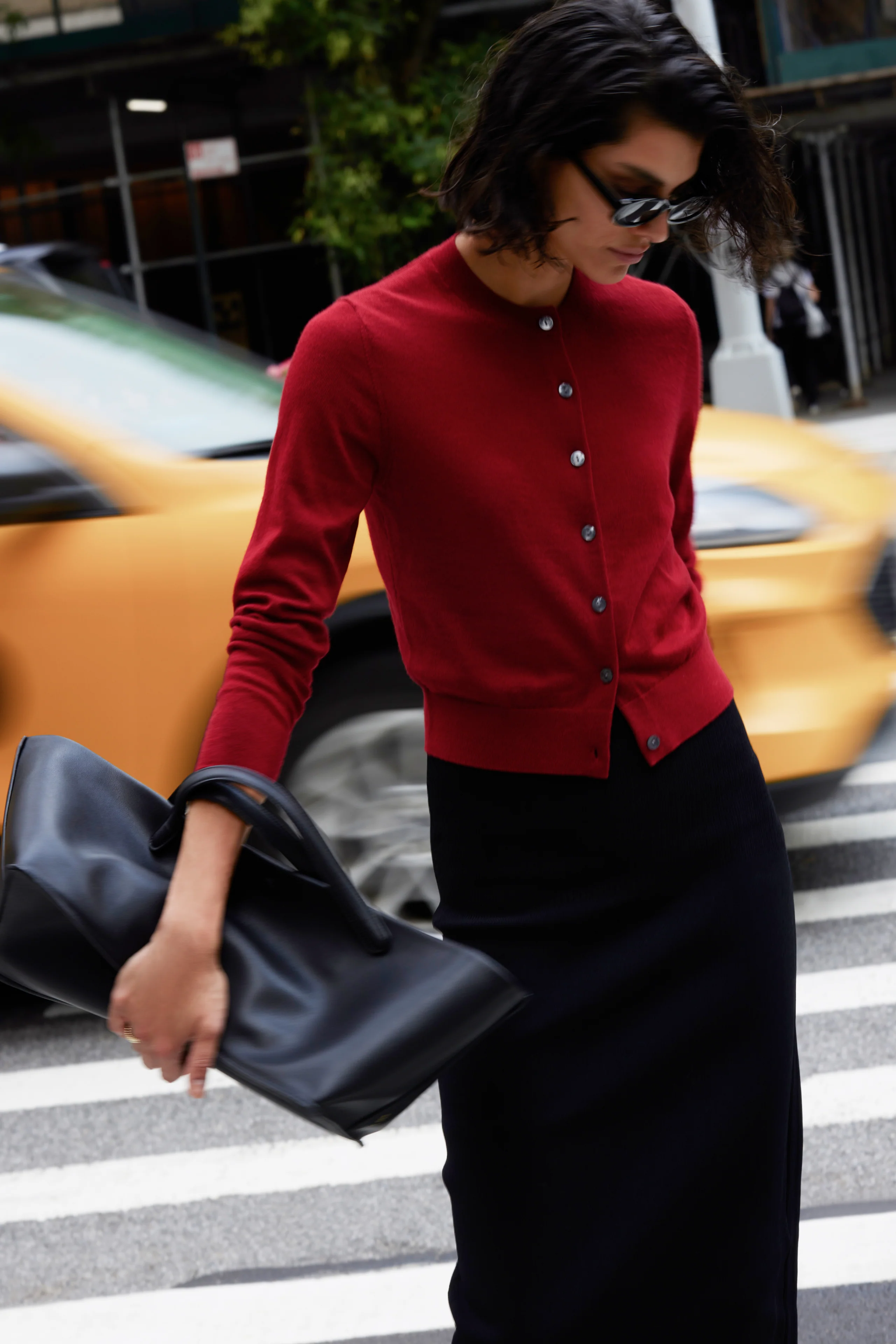 The Refined Cardi in Bordeaux - Image 5