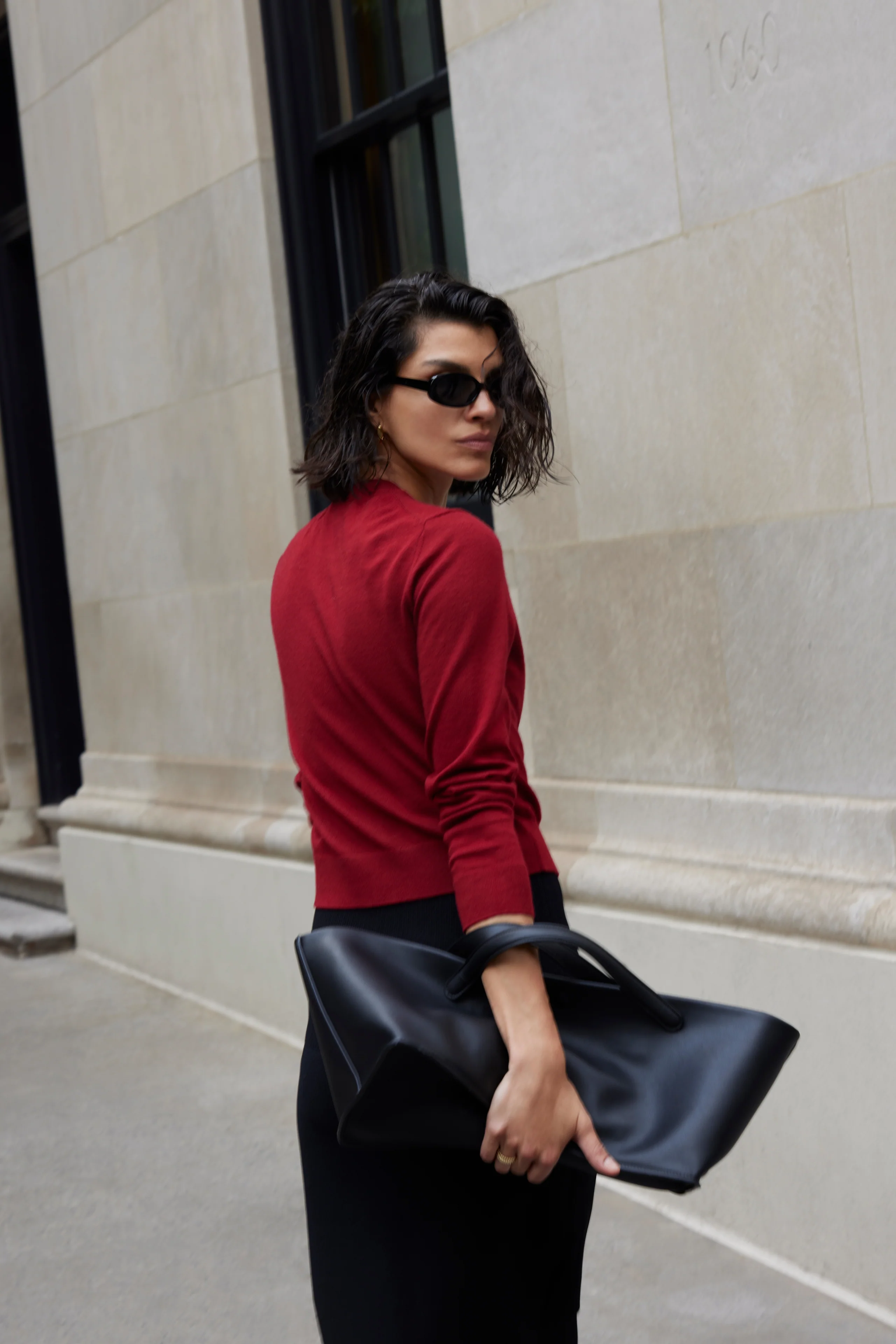 The Refined Cardi in Bordeaux - Image 6