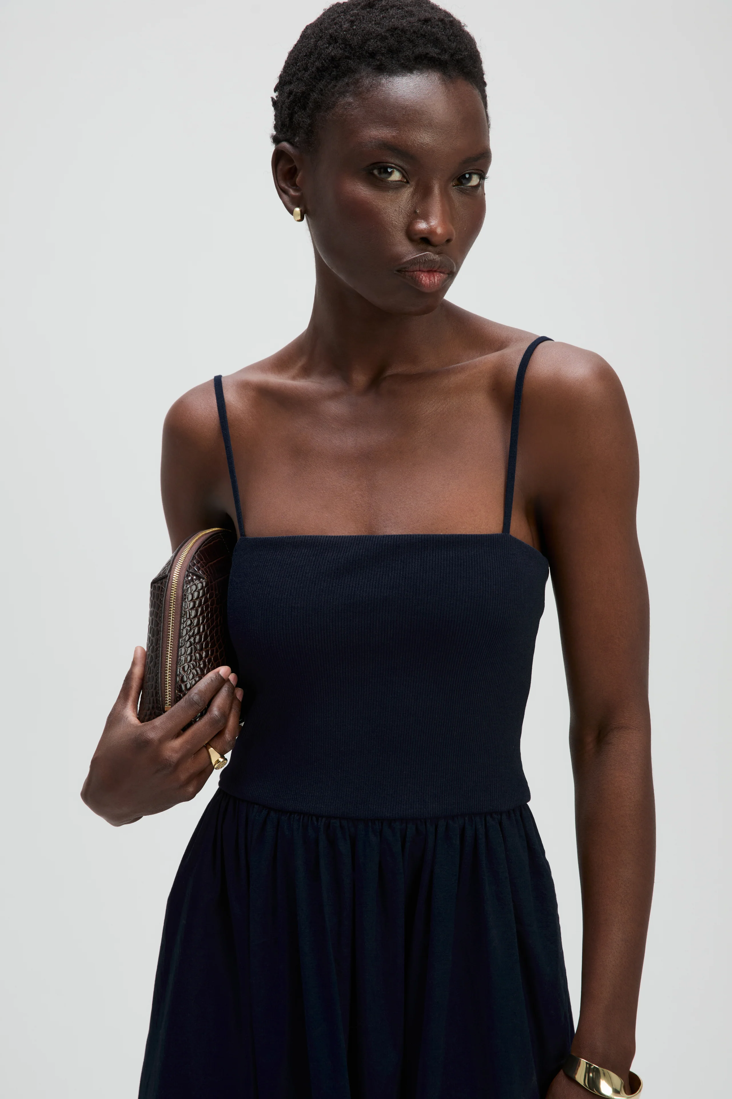 The Cami RSVP Dress in Navy - Image 3