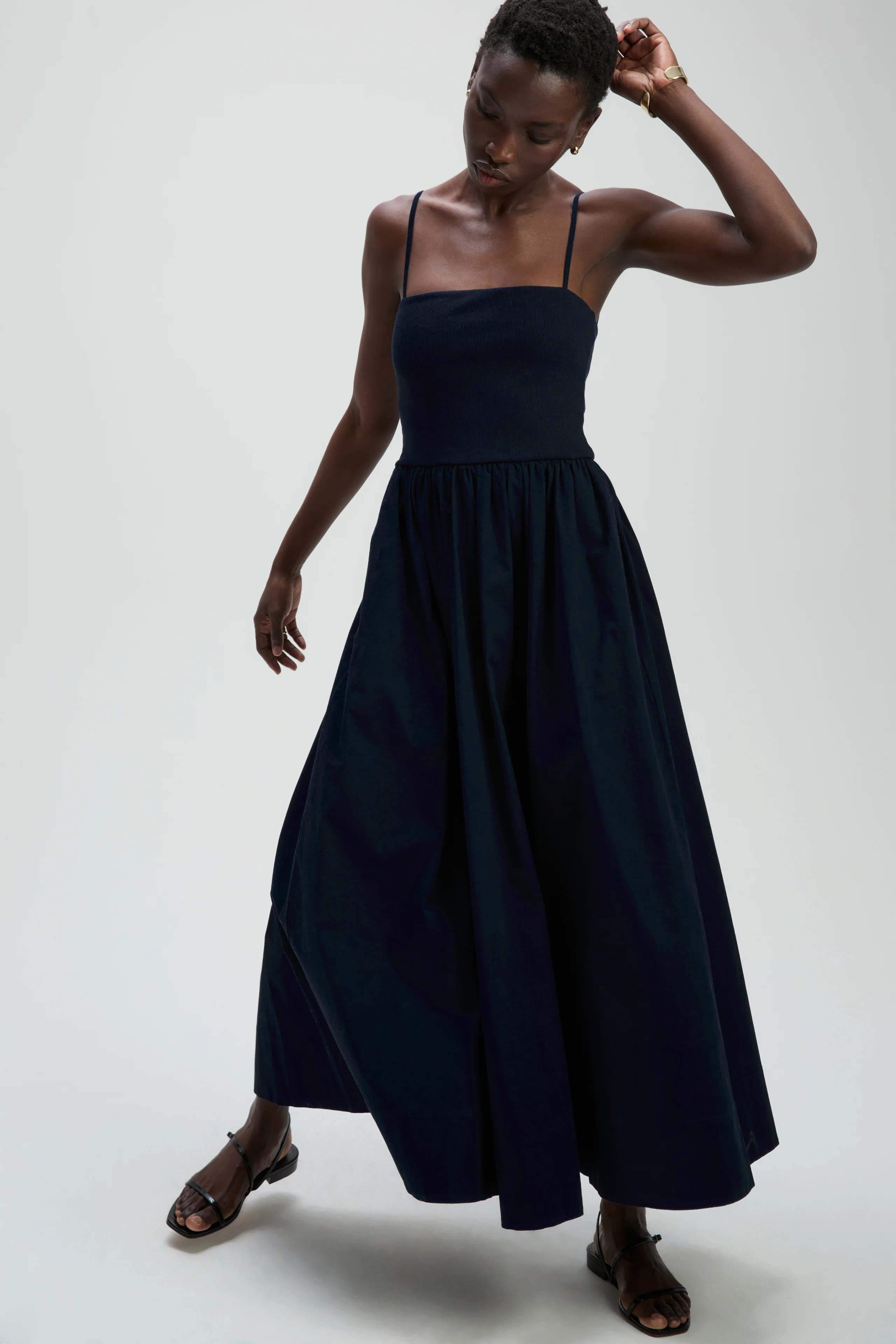 The Cami RSVP Dress in Navy - Image 4