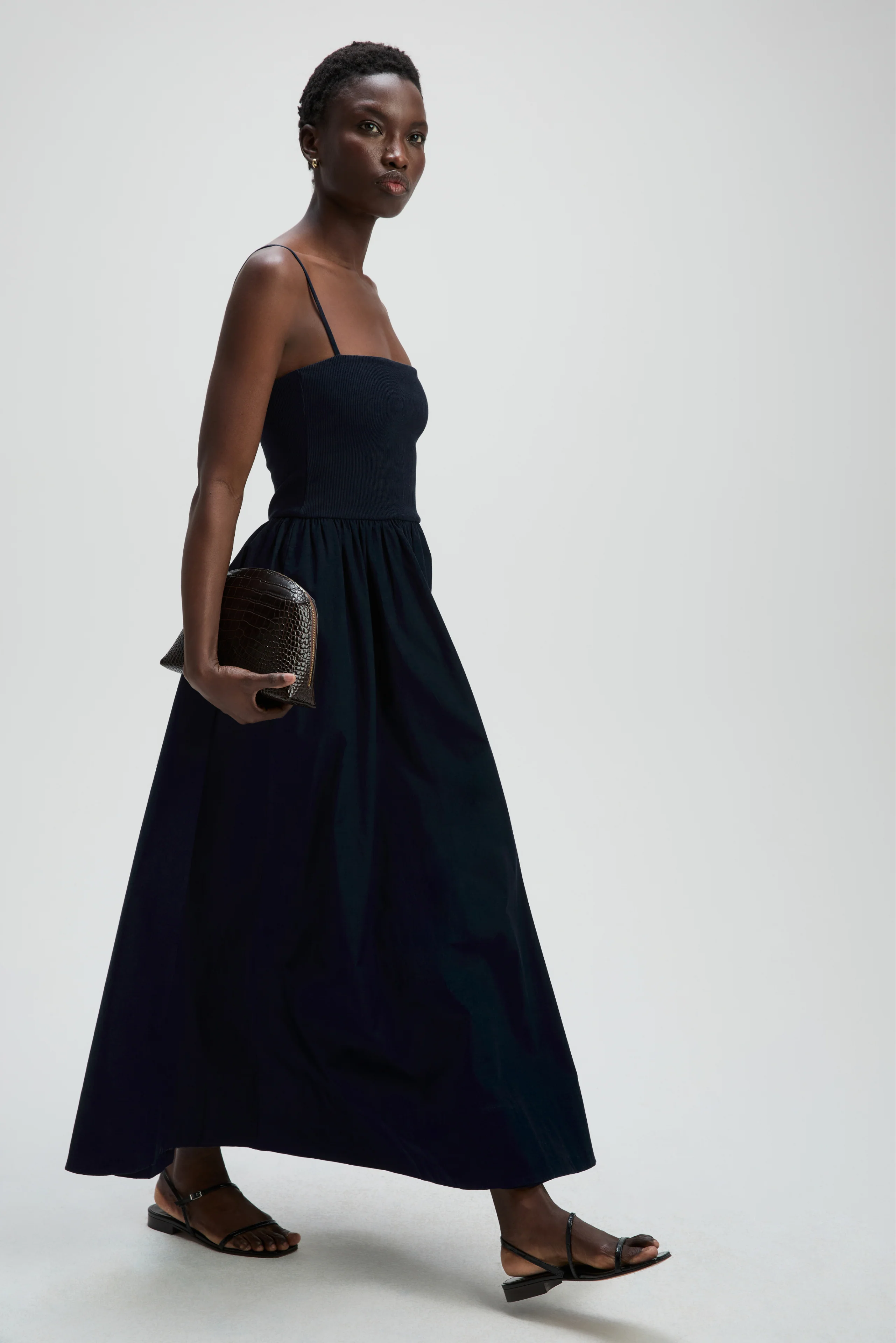 The Cami RSVP Dress in Navy - Image 5